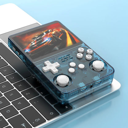 Open Source R36S Retro Handheld Video Game Console Linux System 3.5 Inch IPS Screen Portable Pocket Video Player 64GB 128G Games