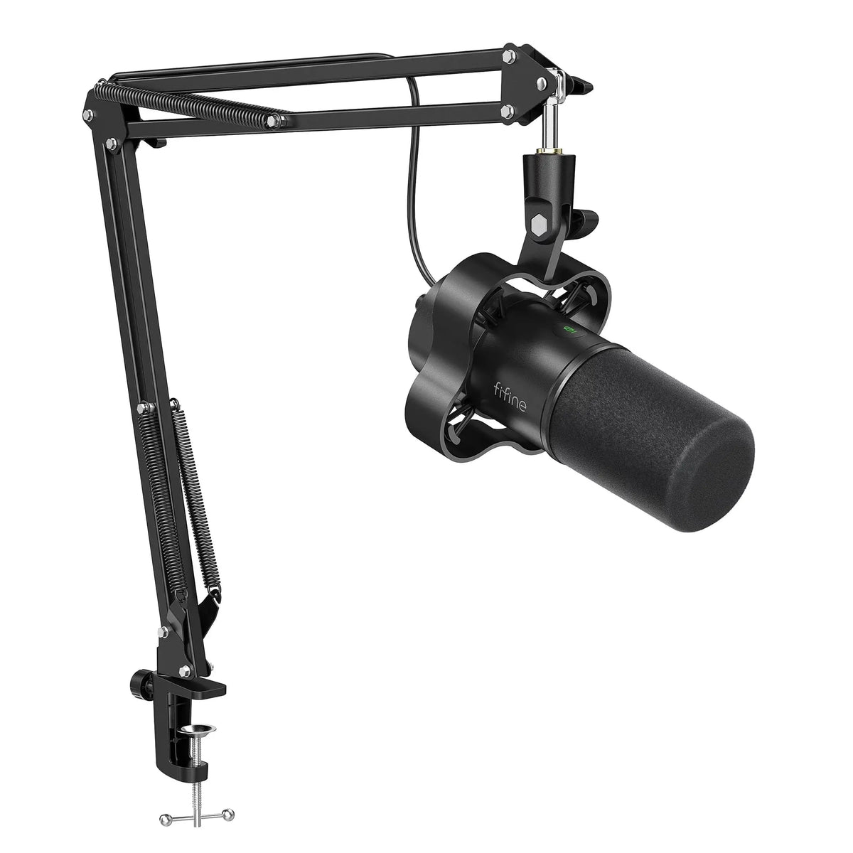 FIFINE K688 Neo USB/XLR Podcast Microphone – Dynamic Pro Mic, Mute & Monitor for Streaming, Gaming, Vocal & Music Recording Audio, for PC Smartphone Mixer, Boom Arm